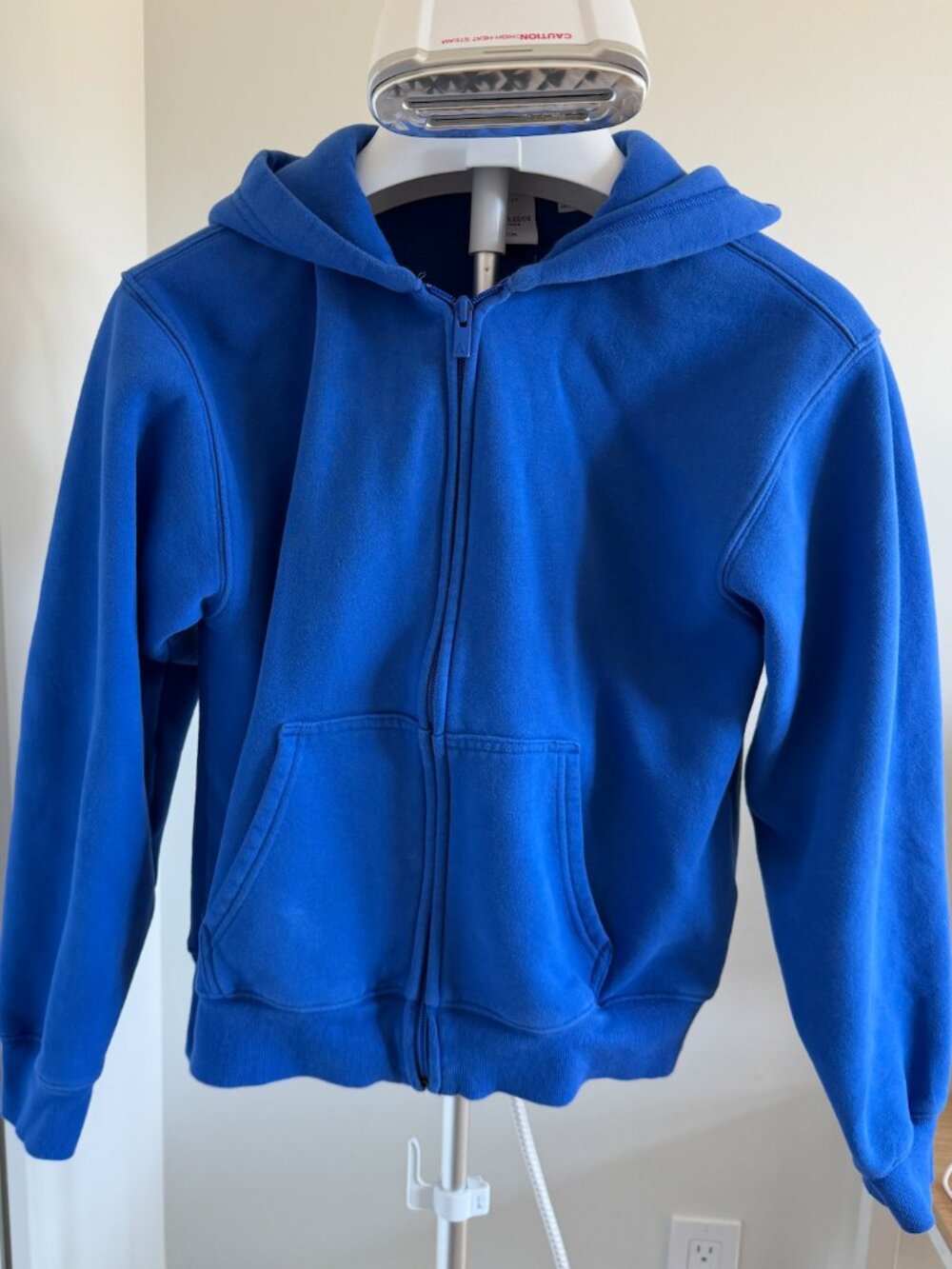 Aritiza Cozy Sweatfleece Perfect Zip Hoodie Jazz Blue (Small)